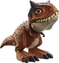 Produktbild: Jurassic World HBY85 - Beißangriff Carnotaurus Toro-Dinosaurier-Actionfigur, Dinosaurier Spielzeug ab 4 Jahren
