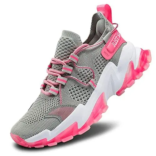 Produktbild: JUST SO SO Damen Laufschuhe Damen Sneakers Tennisschuhe Sportschuhe Freizeitschuhe Atmungsaktiv Laufschuhe Straßenlaufschuhe Sneaker Frauen Wanderschuhe für Sommer 39