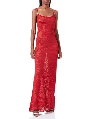 Produktbild: Just Cavalli Damen Kleid, 305j Red Jacquard, XXS