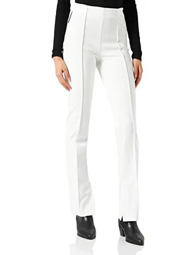 Produktbild: Just Cavalli Damen Pantalone Hosen, 101 Off White, 34