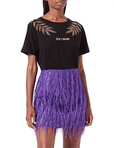 Produktbild: Just Cavalli Damen T-Shirt, 900 Black, L