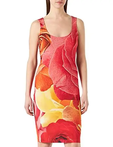 Produktbild: Just Cavalli Damen Vestito Kleid, 182s Red Variant, 40
