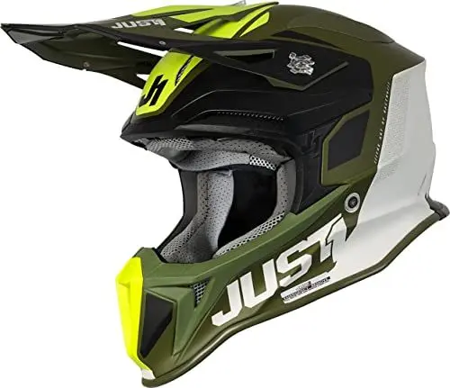 Produktbild: JUST1 Helmet J18 MIPS Pulsar Army Green/Black 60-L