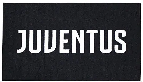 Produktbild: Juventus 3400 070 2131 Teppich mit Anti-Rutsch, Polyester, Schwarz, 110 x 70 x 0,3 cm