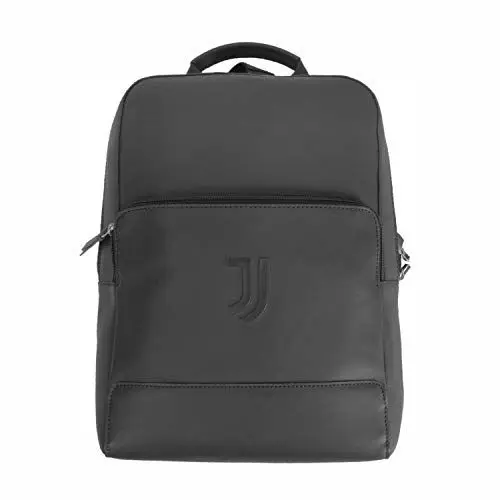 Produktbild: JUVIR|#JUVENTUS FC Rucksack-Tasche Small Leder Rucksack Keine Geschlecht, Schwarz, L