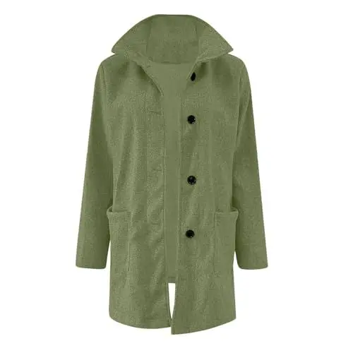 Produktbild: Damenmode Black of Friday Wintermantel Damen Warm Parka Damen Wasserdicht Winter Trenchcoat Damen Kurz Beige Winter Skijacke Damen Regenmantel Damen Rot Windbreaker Gefüttert Meine Bestellungen Sale