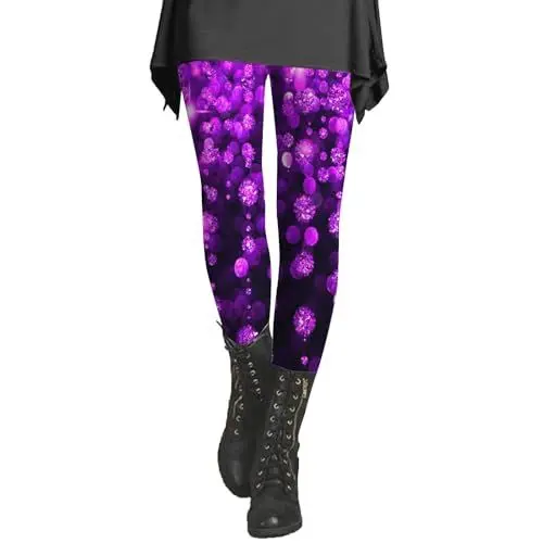 Produktbild: Day Prime 2024 Angebote Leggings Damen Schwarz M Sportleggings Damen Braun Leggings Damen Thermo Winter Baumwolle Leggings Push Up Boot Sexy Sporthose Damen Kurz Mit Tasche Meine Bestellungen Anzeig