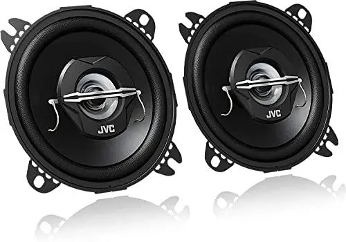 Produktbild: JVC CS-J420X 10 cm 2-Wege-Koaxial-Lautsprecher, 2 Stück, Schwarz