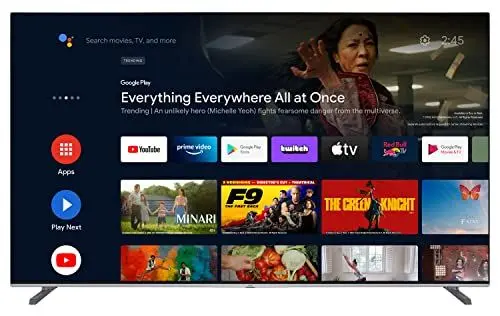 Produktbild: JVC LT-65VA7255 65 Zoll Fernseher/Android TV (4K Ultra HD, HDR Dolby Vision, Triple-Tuner, Bluetooth, Dolby Atmos) (2023), Schwarz