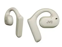 Produktbild: JVC Nearphones HA-NP35T-W, True Wireless Earbuds, Open Ear Design, IPX4, Mikrofon-Muting, 17 Std. Laufzeit, BT 5.1, (Weiß)