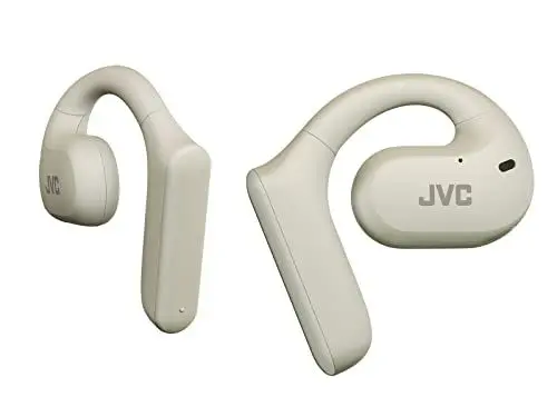Produktbild: JVC Nearphones HA-NP35T-W, True Wireless Earbuds, Open Ear Design, IPX4, Mikrofon-Muting, 17 Std. Laufzeit, BT 5.1, (Weiß)