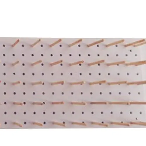 Produktbild: Jwthee Stecktafel, Stecktafel, Wand-Organizer, Stecktafel, Wand-Organizer, Wandsteuerung, Stecktafel, weiße Stecktafel, Holz-Stecktafel, Wand-Stecktafel mit 25 Holzhaken,