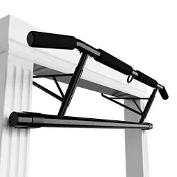 Produktbild: JX FITNESS Klimmzugstange Türrahmen Pull Up Bar mit Rutschfesten Griffen Klappbars Trainingsgerät für Heimturnhalle, Ohne Schrauben/Bohren