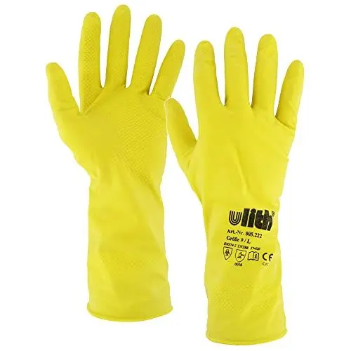 Produktbild: K144 Gummihandschuhe aus Latex - verschiedene Größen V1 (L)
