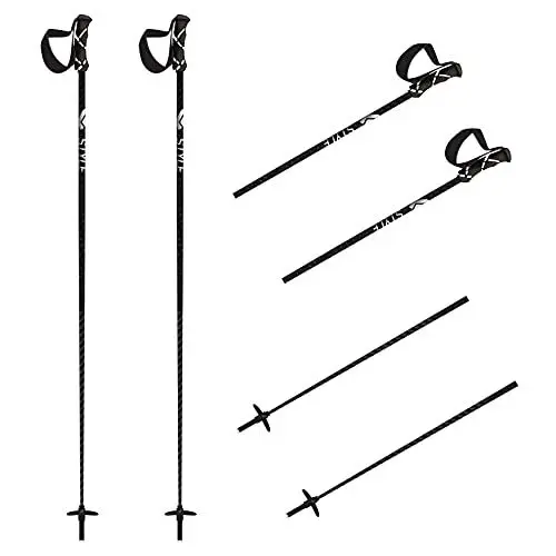 Produktbild: K2 Skis Damen Carbon Skistöcke Style Carbon — Chrome — Länge: 115 cm — 10E3010
