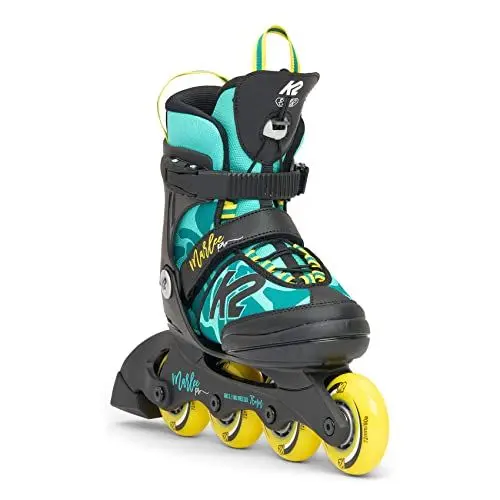 Produktbild: K2 Skates Mädchen Inline Skates Marlee PRO, Green - Yellow, 30H0500.1.1.S