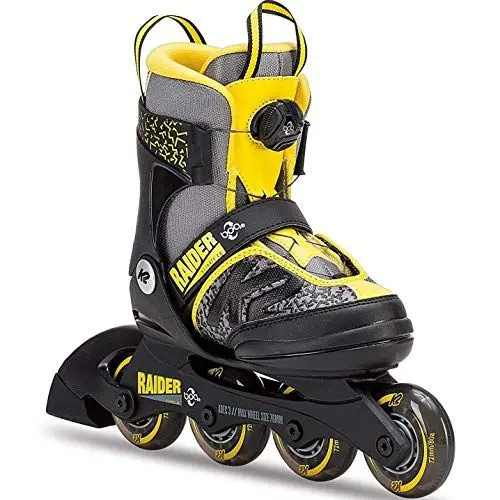 Produktbild: K2 Raider BOA JR Kinder Jungen+MÄDCHEN INLINER GRÖßENVERSTELLBAR Gr.M (32-37)