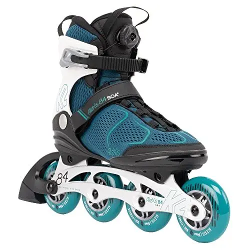 Produktbild: K2 Skates Damen Inline Skates Alexis 84 BOA, Teal - White, 30G0617.1.1.080