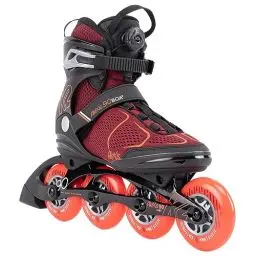 Produktbild: K2 Skates Damen Inline Skates Alexis 90 BOA, Burgandy - orange, 30G0817.1.1.085