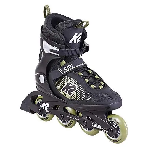 Produktbild: K2 Skates Herren Inline Skates Ascent 80 M, Black - Olive, 30F0760.1.1.105