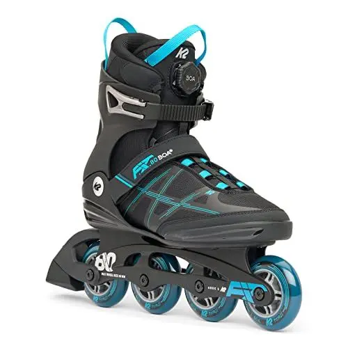 Produktbild: K2 Skates Herren Inline Skates F.I.T. 80 BOA, black - blue, 30H0000.1.1.100