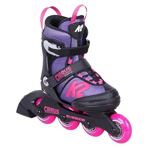 Produktbild: K2 Skates Inline Skates Cirrus G Mädchen Inline Skates — Black - Purple — 30G0840