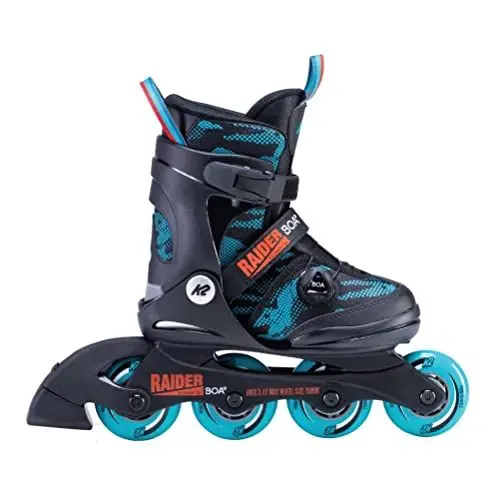 Produktbild: K2 Skates Inline Skates Raider BOA - Black-Turquise - 30E0201