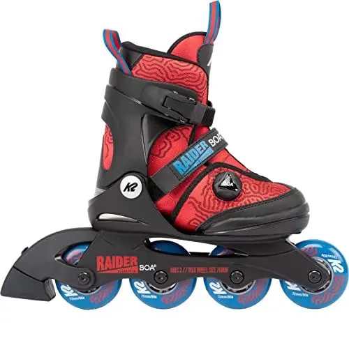 Produktbild: K2 Skates Jungen Inline Skates Raider BOA, red - Blue, 30G0185.1.1.M
