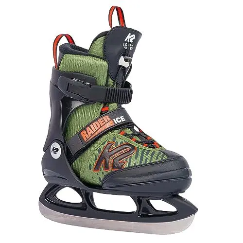 Produktbild: K2 Skates Jungen Schlittschuhe Raider Ice, green - orange, 25G0110.1.1.M