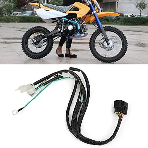 Produktbild: Kabelbaum-Ersatz für für LiFan W150cc ZS ZHONGSHEN 155cc PIT PRO Trail für Dirt Bike Zündspulendraht PVC-Material