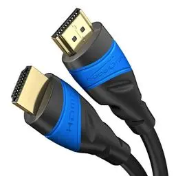 Produktbild: KabelDirekt – 4K HDMI-Kabel – 10m – Entwickelt in Deutschland – Für jedes HDMI Kabel Setup (4K@60Hz, High Speed HDMI mit Ethernet, Blu-ray, PS5, Xbox Series, Switch)