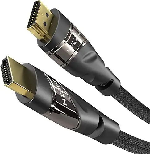 Produktbild: KabelDirekt – 4K HDMI Kabel – 3m (High Speed HDMI mit Ethernet, 4K Ultra HD, 3D, Full HD, 1080p, HDR, ARC, PS4/PS5, Xbox, HDTV) – PRO Series