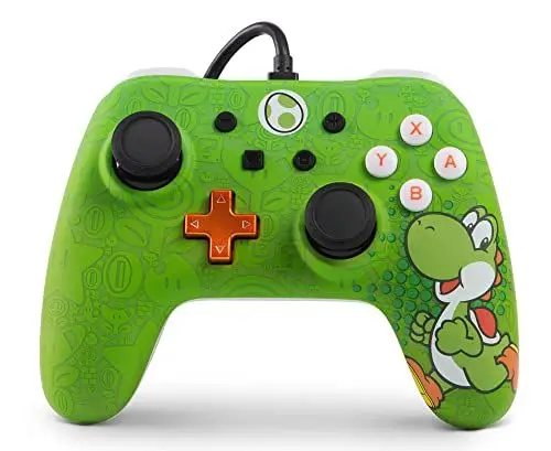 Produktbild: Kabelgebundener PowerA-Controller für Nintendo Switch - Yoshi, Gamepad, Spiele-Controller, kabelgebundener Controller, Offiziell Lizenziert