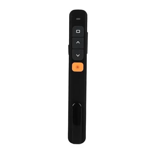 Produktbild: Kabellose Presenter-Fernbedienung, Kabellose USB-Presenter-Fernbedienung mit Lazer-Pointer, RF 2,4 GHz Wiederaufladbarer PowerPoint-Präsentations-Clicker