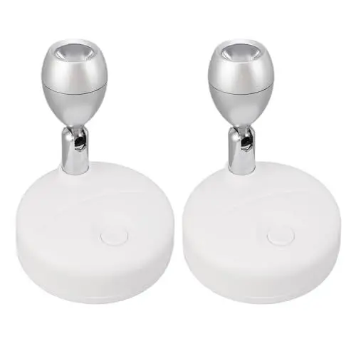 Produktbild: Kabellose Spot-Leuchten für den Innenbereich mit Fernbedienung, Up-Lights, Innen-Bilderleuchte, Batteriebetriebene Strahler, Kabellose LED-Spotlights für den Innenbereich,