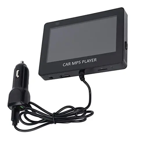 Produktbild: Kabelloser Auto-MP5-Player mit Fernbedienung, 4,3-Zoll-Bildschirm, Bluetooth 5.0-Unterstützung, Aux/U-Festplatte, Speicherkarte, Bluetooth-Wiedergabemodus, Auto-Multimedia-Player