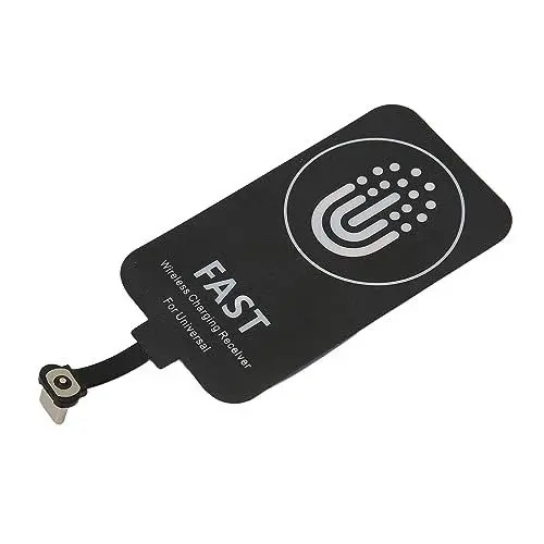 Produktbild: Kabelloser Ladeempfänger Vom Typ C, Qi Empfänger mit Magnetischem Aufnäher auf der Rückseite, Mehrere Schutzfunktionen, Mehrere Lademethoden, für USB C Telefone