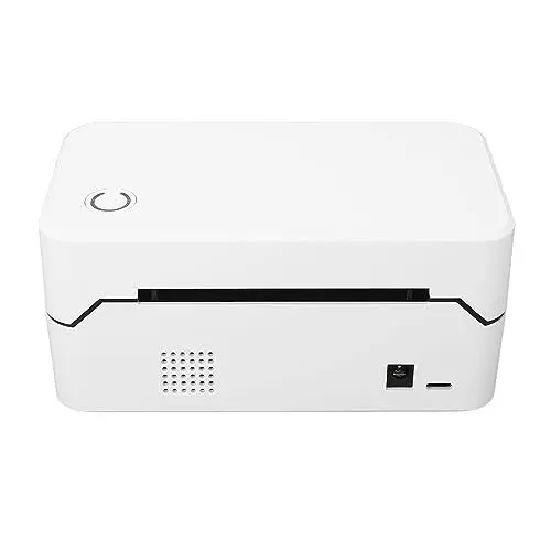 Produktbild: Kabelloser Thermo-Etikettendrucker für den Desktop-Versand, 100 Bis 240 V (EU-Stecker)