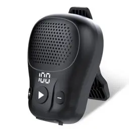 Produktbild: Kabelloser Tragbarer Lautsprecher, Mini Bluetooth 5.4 Speaker, IP56 Wasserdicht Clip-On-Boombox mit Mikrofon für Freisprechfunktion, 18h Kraftvoller Sound Musikbox per Viaggi/Sport/Arbeiten Schwarz