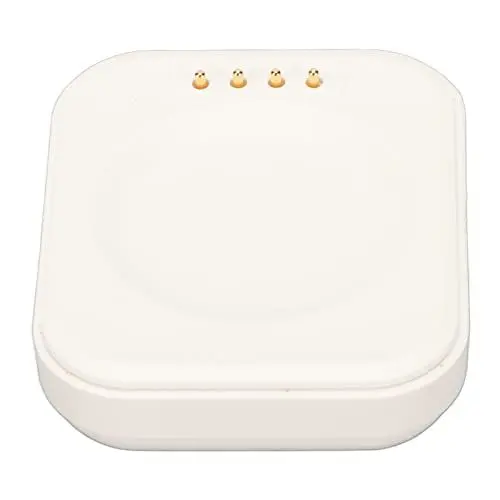 Produktbild: Kabelloses Ladegerät für Oppo Watch 2 42 Mm 2 46 Mm 3 3pro, Magnetische USB-Ladestation mit 3,3-Fuß-Kabel, Ersatz-USB-Ladekabel, Dock, Sicheres und Schnelles Aufladen (Weiß)