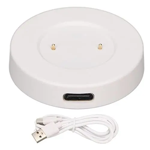 Produktbild: Kabelloses Uhrenladegerät, Magnetische USB-Schnellladestation, Tragbares Kabelloses Ladegerät mit USB-Ladekabel, Ladestation für GT GT 2e für Magic (Weiß)