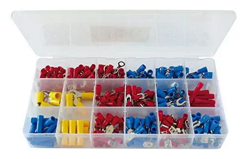 Produktbild: Kabelschuh-Sortiment, 300-tlg., in Plastikbox