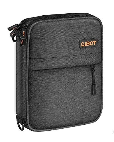 Produktbild: Kabeltasche Travel Kabel Organizer Tasche Elektronikzubehör Tragbar Reise Gadgets Doppelschicht Tragetasche mit Doppelhaken für Powerbank USB Sticks SD Soundkarte Flash-Disk