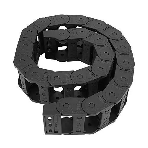 Produktbild: Wytino Kabelträger, 100 cm, Schwarz, Nylon, Offene Drahtträger, Schleppkette, 3D-Drucker, CNC, Andere Maschinen