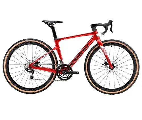 Produktbild: Gravel Bike Rennrad Carbon,28 Zoll Rennrad 40c Reifen Carbon Rahmen Gabel Lenker Sattelstütze mit Shimano 22 Gänge Scheibenbremse Kohlefaser Fahrrad Herren Damen