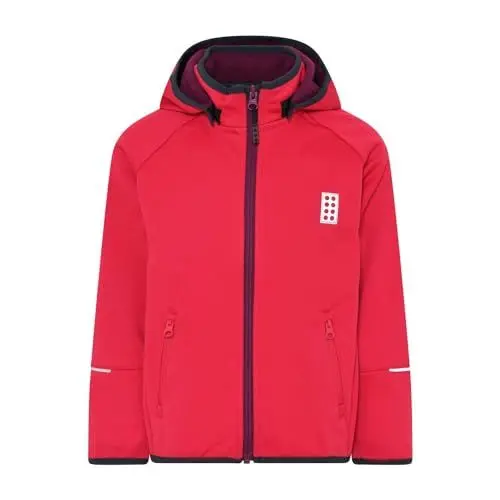 Produktbild: Kabooki Jungen LWSKY 764-SOFTSHELL Jacket Softshell, Red, 158