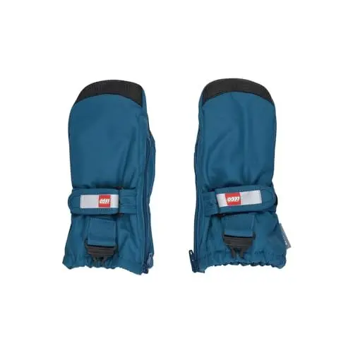 Produktbild: Kabooki Unisex LWARIPO 703-MITTENS W/MEM. Fäustlinge, Blue, 98/104