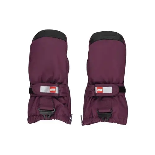Produktbild: Kabooki Unisex LWARIPO 703-MITTENS W/MEM. Fäustlinge, Bordeaux, 98/104