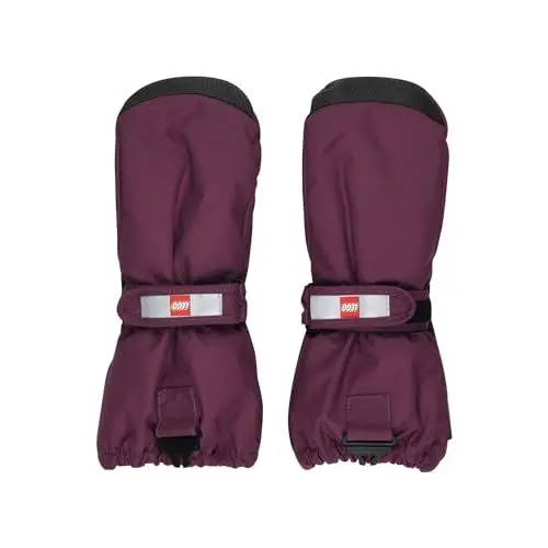 Produktbild: Kabooki Unisex LWATLIN 706-MITTENS W/MEM. Fäustlinge, Bordeaux, 146/152