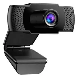 Produktbild: kacylzom Full HD Webcam 1080P mit Mikrofon,Automatischer Lichtkorrektur, Plug & Play, für Laptop, PC, Desktop, für Live-Streaming, Videoanruf, Konferenz, Online-Unterricht,Spiel
